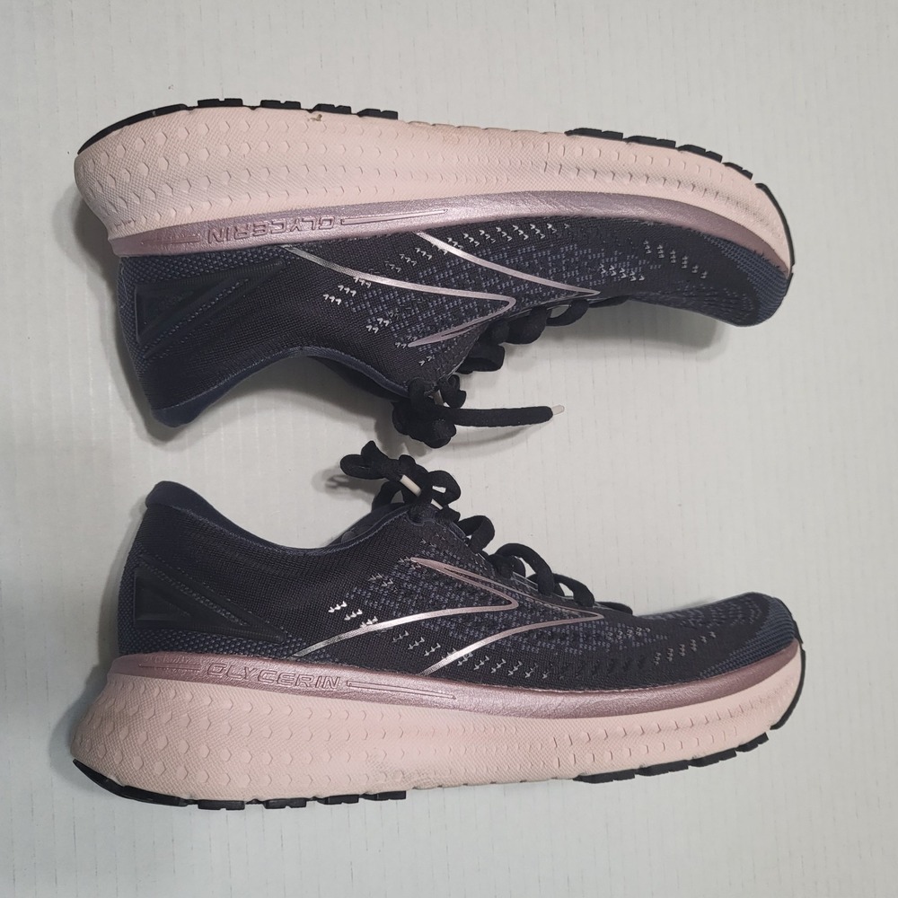 Brooks Women’s Dark Purple/Blue and Light Pink Running Shoes